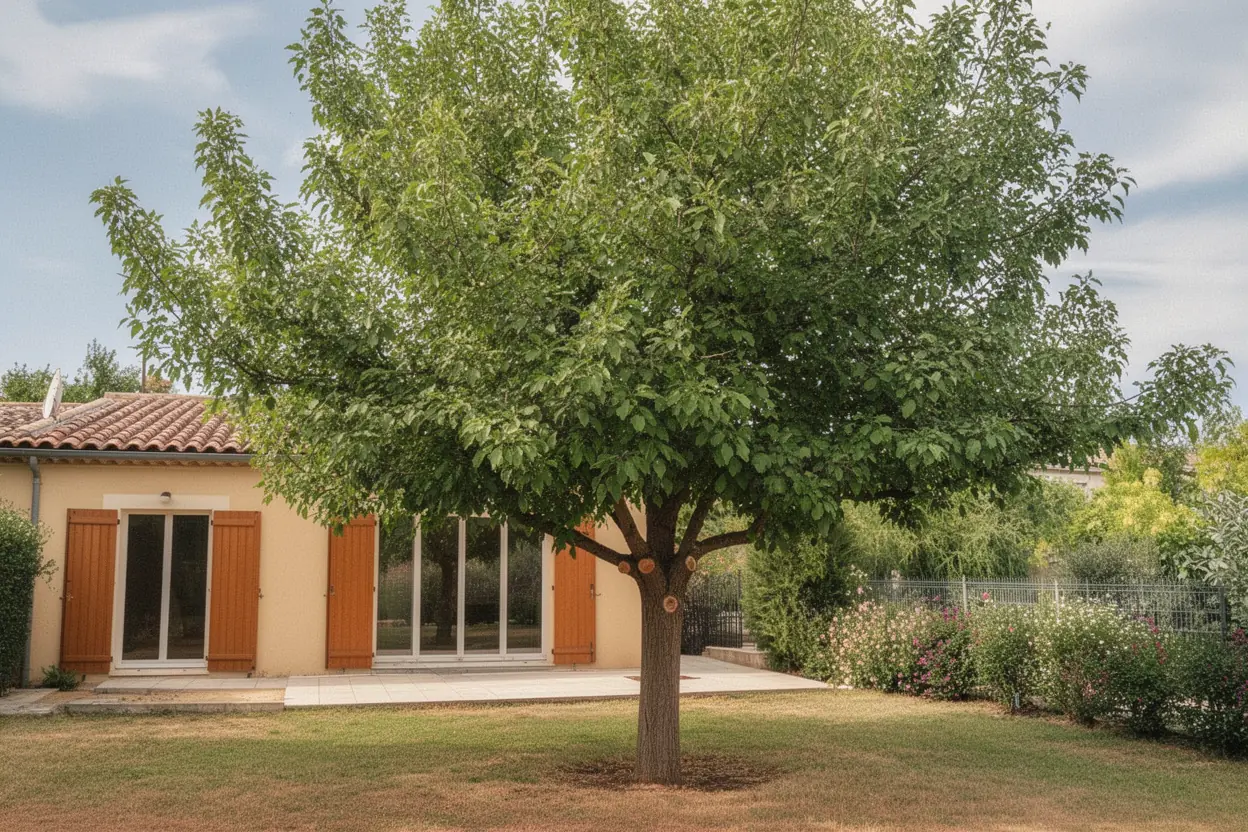 Arbre élagué après intervention à Avignon