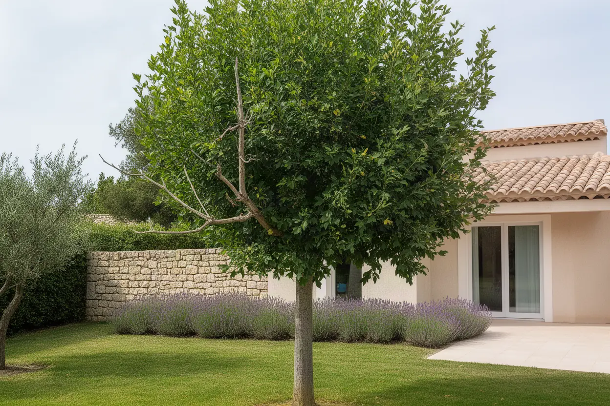 Arbre encombrant avant taille aux Angles